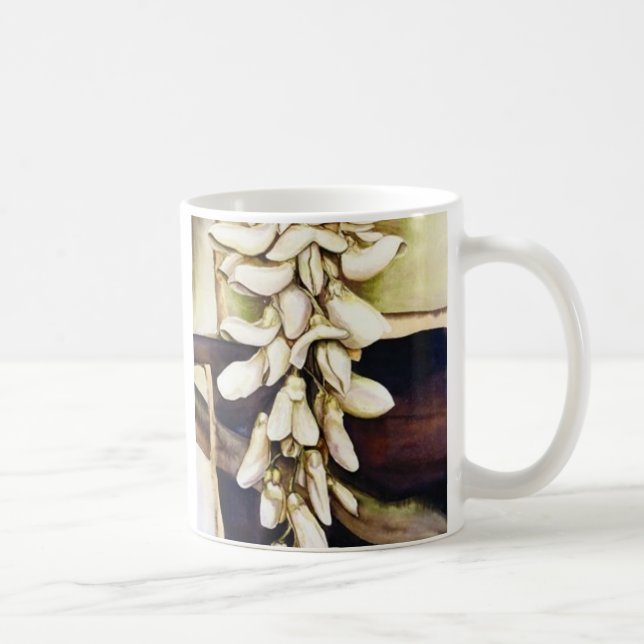 Wisteria Bloom Coffe Mug (Right)