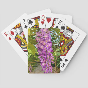 Wisteria Bloom Playing Cards