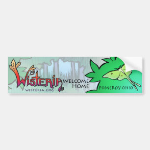Wisteria Bumper sticker