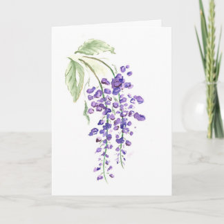 Wisteria Card