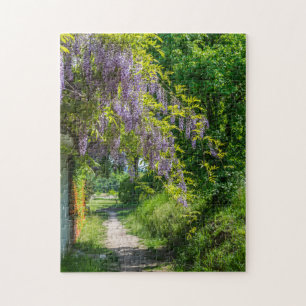 Wisteria country lane photo puzzle