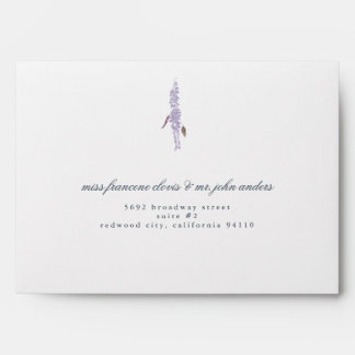 Wisteria dreams envelope