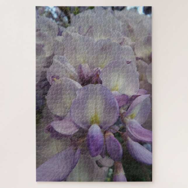Wisteria Flower Jigsaw Puzzle (Vertical)