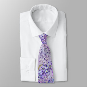 wisteria flowers tie