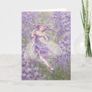 Wisteria Greeting Card