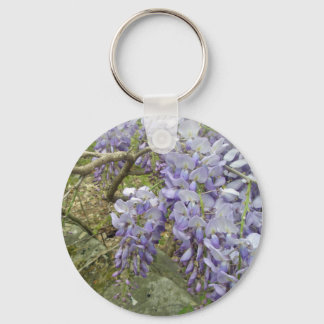 Wisteria in the Woods Key Ring