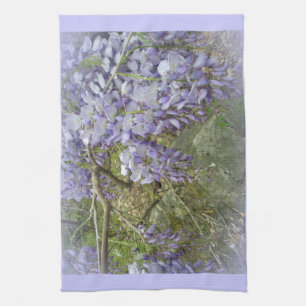 Wisteria in the Woods Tea Towel