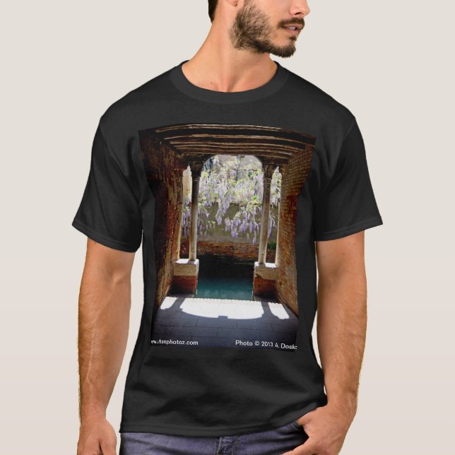 Wisteria in Venice T-Shirt (Front)