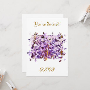 WISTERIA INVITATION