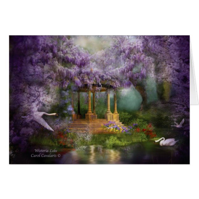 Wisteria Lake ArtCard (Front Horizontal)