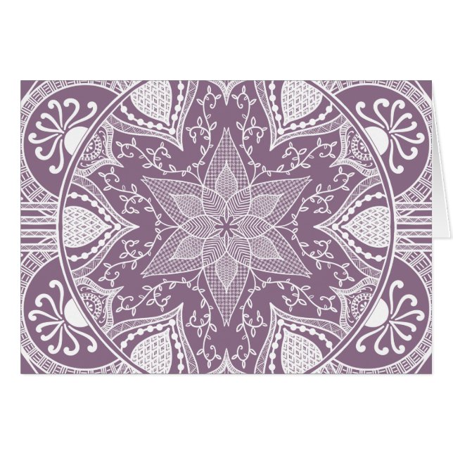 Wisteria Mandala (Front Horizontal)