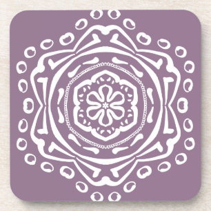Wisteria Mandala Coaster