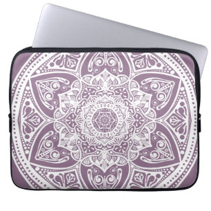 Wisteria Mandala Laptop Sleeve