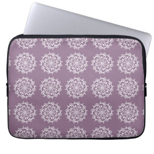 Wisteria Mandala Laptop Sleeve