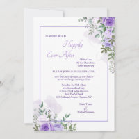Wisteria Never Too Late Wedding