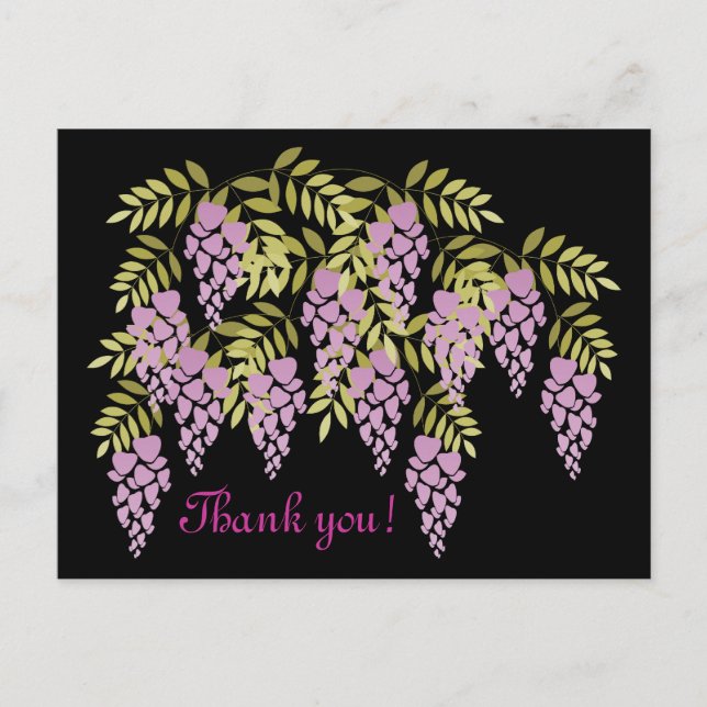 Wisteria Postcard (Front)