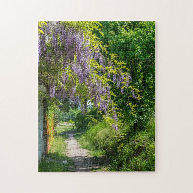 Wisteria puzzle (Vertical)