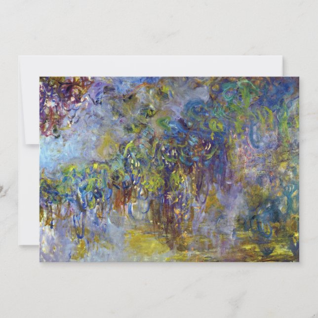 Wisteria (right half) by Claude Monet (Front)