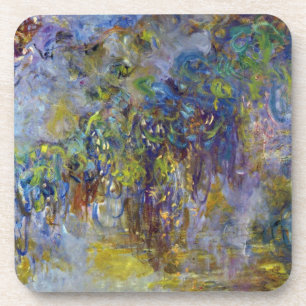 Wisteria (right half) by Claude Monet Coaster
