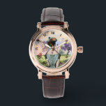 Wisteria Tee Time Rose Gold  Watch<br><div class="desc">Her trusty watch will get her out on the green at the break of dawn to perfect her swing! Golf is a cinch for our fierce female, exhibiting her brave fashion style paired with always the most impeccable manners. Makes a great gift for a favorite "woman driver". Personalize it with...</div>