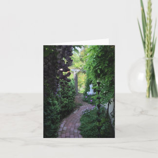 Wisteria Walkway Card