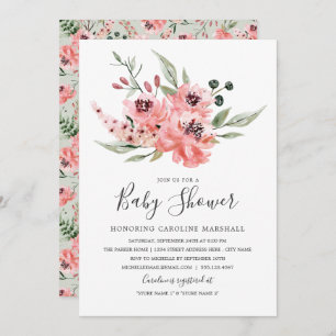 Wistful Baby Shower Invitation