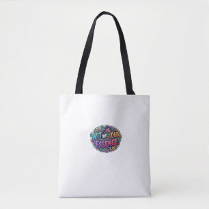 Wit Our Essence – Clever Humour Graphic T-Shirt Tote Bag