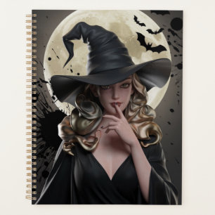 Witch Aesthetic Spiral Notebook Planner