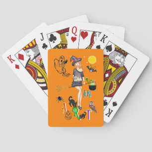 Witch An Art Playing Cards