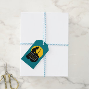 Witch and Moon Magic Spell Gift Tags