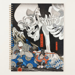 Witch and the Skeleton Spectre, Utagawa Kuniyoshi Planner