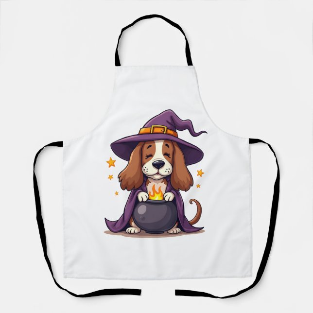 Witch Basset Brew Apron (Front)