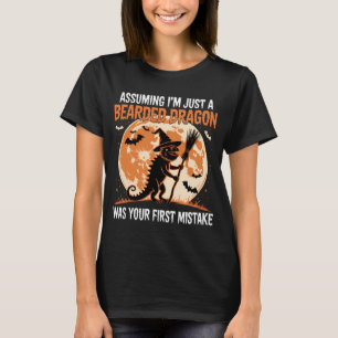 Witch Bearded Dragon Halloween T-Shirt