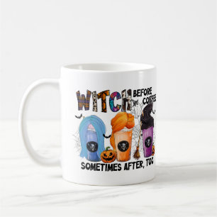 Witch Before Coffee Cute Sarcastic Funny Halloween Coffee Mug