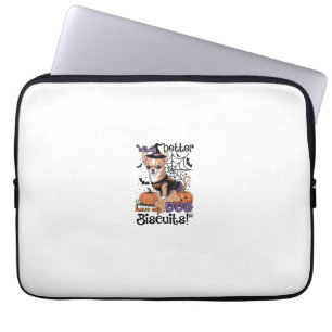 Witch better have my Dog Biscuits Cute Halloween C Laptop Sleeve