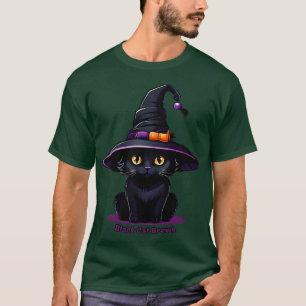 Witch Black Black Cat Brews T-Shirt