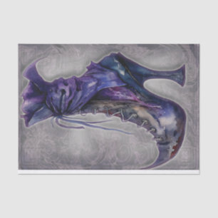 Witch Boot Decoupage Paper