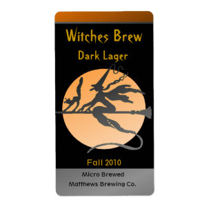 Witch Bottle Labels