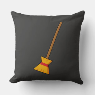 Witch Broom Cushion