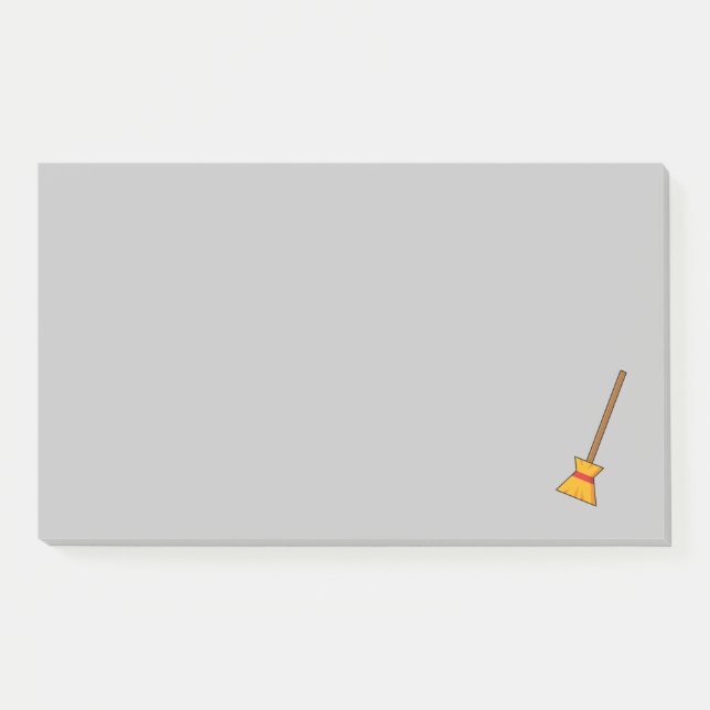 Witch Broom Post-it Notes (Front)