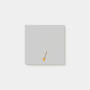 Witch Broom Post-it Notes