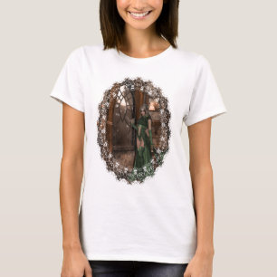 Witch by the Window :: Halloween Designs T-Shirt