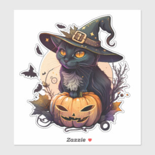 Witch Cat for Halloween 