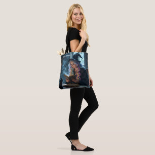 Witch Cat Tote Bag