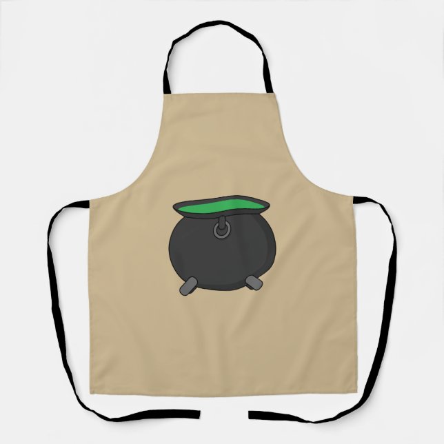 Witch Cauldron Apron (Front)