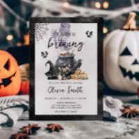 Witch Cauldron Baby is Brewing Baby Shower