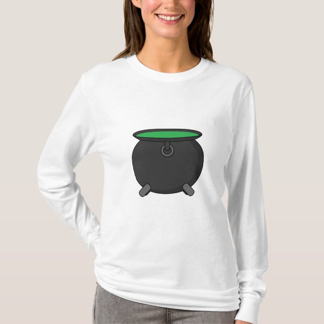 Witch Cauldron T-Shirt (Front)