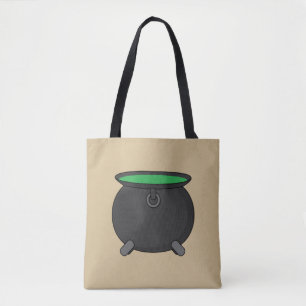 Witch Cauldron Tote Bag