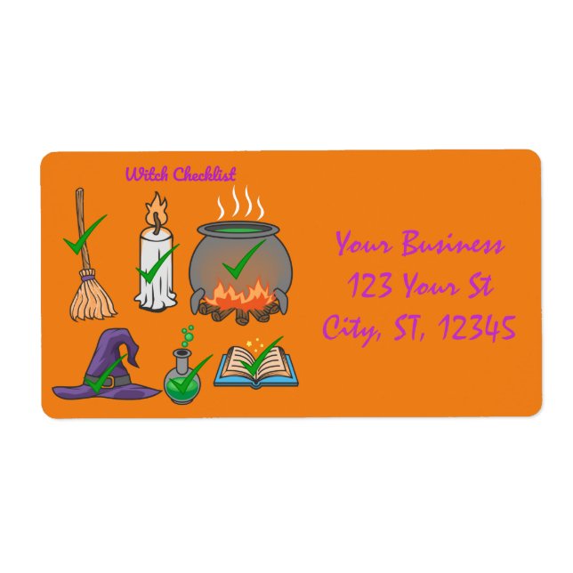 Witch Checklist Thunder_Cove  (Front)