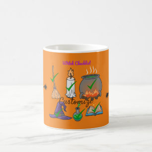 Witch Checklist Thunder_Cove  Coffee Mug